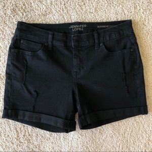 Jennifer Lopez boyfriend Jean shorts size 2/4